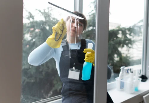 Nettoyage de vitres intérieures et extérieures à Auriac-sur-Vendinelle